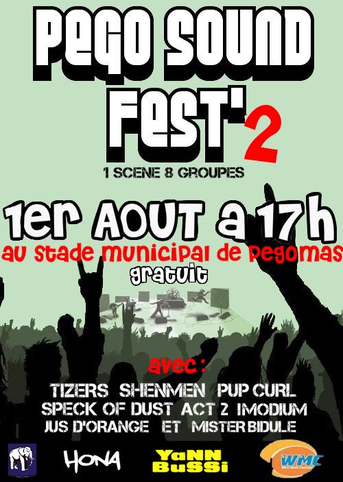 Galerie photo du Pégo Sound Fest' 2 à Pégomas